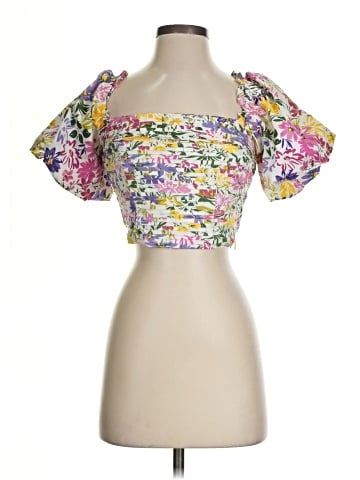 Astr Short Sleeve Blouse (view 1)
