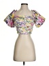 Astr Pink Short Sleeve Blouse Size XS - photo 1
