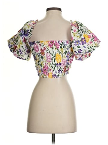 Astr Short Sleeve Blouse (view 2)
