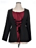 BLOOMCHIC Black 3/4 Sleeve Blouse Size 14 - 16 - photo 1