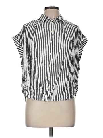 Madewell Central Shirt in Ballard Stripe (view 1)