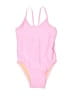 Old Navy Color Block Pink One Piece Swimsuit Size 4T - photo 1