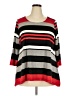 Avenue Red 3/4 Sleeve Top Size 18 Plus - photo 1