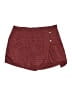Shein Curve 100% Polyester Burgundy Skort Size 2X - photo 1