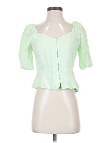 Something Navy 3/4 Sleeve Blouse (view 1)