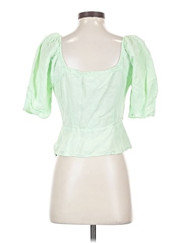 Something Navy 3/4 Sleeve Blouse (view 2)