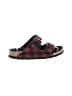 Birkenstock Plaid Red Sandals Size 8 - photo 1