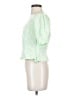 Something Navy Green 3/4 Sleeve Blouse Size S - photo 5