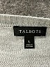 Talbots Stripes Silver Pullover Sweater Size L - photo 7