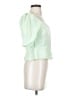 Something Navy Green 3/4 Sleeve Blouse Size S - photo 4