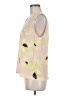 Equipment Yellow Sleeveless Blouse Size L - photo 5