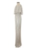 Caramela 100% Polyester Metallic Silver Cocktail Dress Size S - photo 5