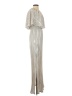 Caramela 100% Polyester Metallic Silver Cocktail Dress Size S - photo 4