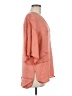 Equipment 100% Silk Orange Blouse Size L - photo 4