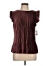 Worthington Burgundy Sleeveless Top Size L - photo 1