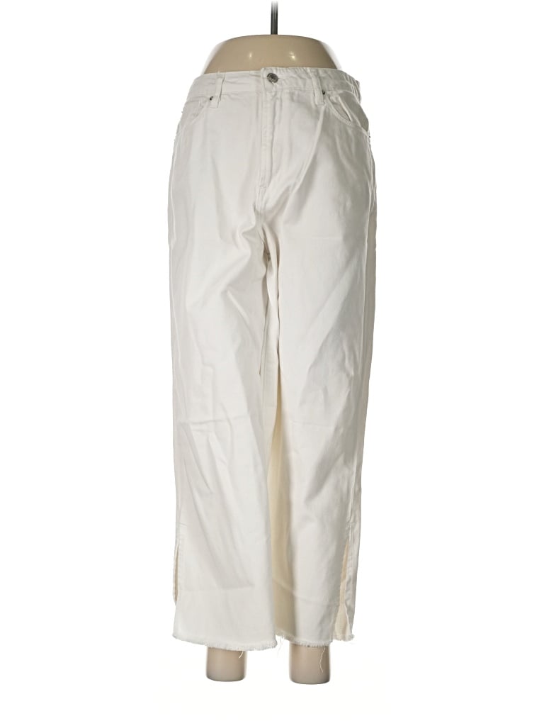 Pre-owned Kensie Jeans In Ivory