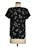 Ann Taylor 100% Polyester Black Short Sleeve Top Size XS - photo 1
