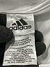 Adidas 100% Polyester White Zip Up Hoodie Size 5 - photo 3