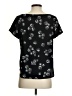 Ann Taylor 100% Polyester Black Short Sleeve Top Size XS - photo 2