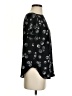 Ann Taylor 100% Polyester Black Short Sleeve Top Size XS - photo 4