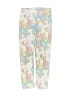 Cat & Jack Floral White Casual Pants Size 6 - photo 1