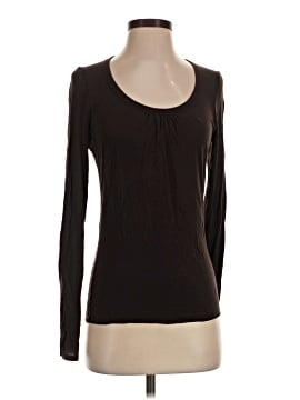 White + Warren Long Sleeve Top (view 1)