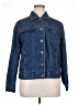 Bill Blass 100% Cotton Blue Denim Jacket Size XL - photo 1