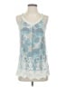 Jolt Blue Sleeveless Blouse Size S - photo 1