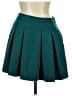 Forever 21 Solid Teal Formal Skirt Size L - photo 1