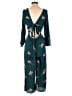 Billabong 100% Rayon Teal Jumpsuit Size M - photo 2