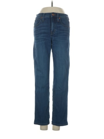 Madewell Mid-Rise Stovepipe Jeans in Leman Wash: TENCEL&trade; Denim Edition (view 1)