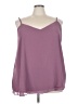 Torrid 100% Polyester Purple Sleeveless Blouse Size 4X Plus (4) - photo 1