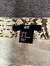 H&M Animal Print Silver Ivory Casual Pants Size 4 - photo 7