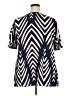 BLOOMCHIC Blue Short Sleeve Blouse Size 18 - 20 - photo 2