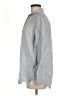 Quince 100% Linen Chevron-herringbone Gray Long Sleeve Button-Down Shirt Size M - photo 5