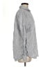 Quince 100% Linen Chevron-herringbone Gray Long Sleeve Button-Down Shirt Size M - photo 4
