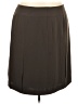 Doncaster Collection 100% Polyester Solid Brown Formal Skirt Size 24W - photo 1