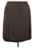 Doncaster Collection 100% Polyester Solid Brown Formal Skirt Size 24W - photo 2