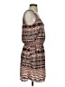 Guess 100% Polyester Graphic Brown Casual Dress Size S - photo 4
