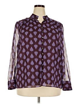 Ann Taylor Long Sleeve Blouse (view 1)