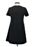 Shein Solid Black Casual Dress Size 4 - photo 2