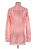 J.Crew Checkered-gingham Red Long Sleeve Button-Down Shirt Size 0 - photo 2