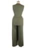 Cider Solid Green Jumpsuit Size XL - photo 2
