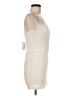 Bershka Ivory Cocktail Dress Size M - photo 4