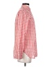 J.Crew Checkered-gingham Red Long Sleeve Button-Down Shirt Size 0 - photo 4