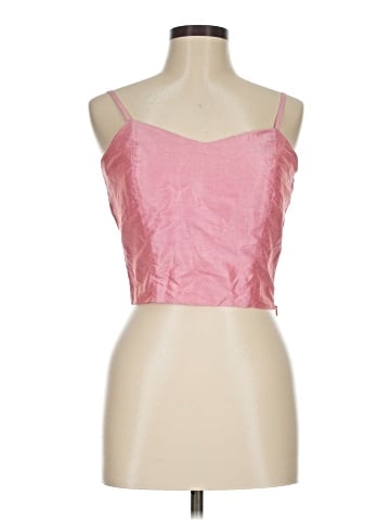 Tori Richard Sleeveless Silk Top (view 1)