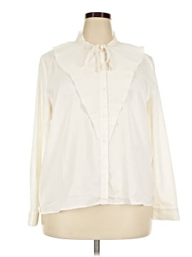 Ann Taylor Long Sleeve Blouse (view 1)