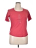 North Crest 100% Cotton Pink Active T-Shirt Size 1X - photo 1
