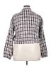 Fashion Nova Checkered-gingham White Jacket Size 1X - photo 2