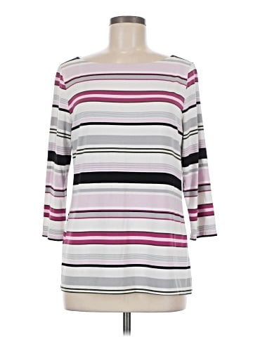 Ann Taylor Factory 3/4 Sleeve T-Shirt (view 1)